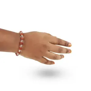 Bracelet - Rudraksha Spatic - Elastic Type