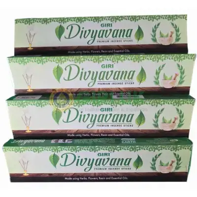 Divyavana Incense Sticks (Agarbati)-(Pack of 4) Divyavana Incense Sticks (Agarbati)-(Pack of 4)