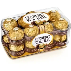 Ferrero Rocher Chocolate Pralines Gift Box 16 Pieces 200g Ferrero Rocher Chocolate Pralines Gift Box 16 Pieces 200g