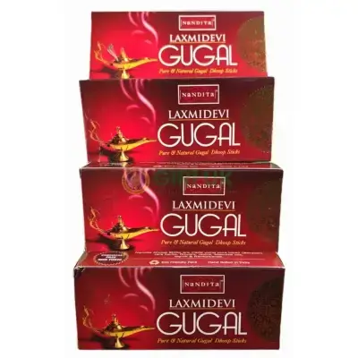 Laxmi Devi – Guggal Dhoop – 50 Gms-(Pack of 4) Laxmi Devi – Guggal Dhoop – 50 Gms-(Pack of 4)