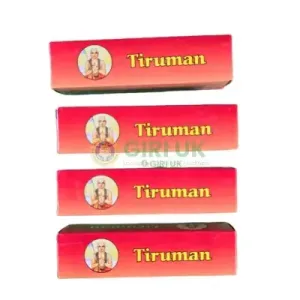 Long Tiruman (Srichurnam) stick-(Pack of 4)