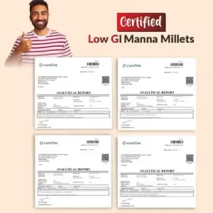 Manna Mixed Millets Combo Pack of 3 – 1.5kg (Barnyard Millet 500g Little Millet 500g & Proso Millet 500g) Manna Mixed Millets Combo Pack of 3 – 1.5kg (Barnyard Millet 500g Little Millet 500g & Proso Millet 500g)