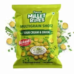 Millet Bytes Sour Cream & Onion - 22g