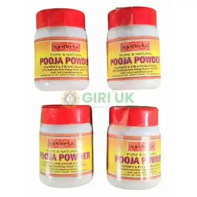 Nandita Pooja Powder Pure And Natural 20Gms-(Pack of 4) Nandita Pooja Powder Pure And Natural 20Gms-(Pack of 4)