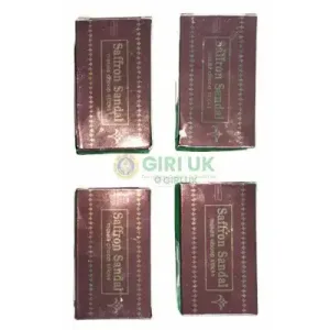 Nandita Saffron Sandal Masala Dhoop Stick 15Pcs-(Pack of 4)