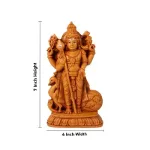 Peacock Murugar – Resin – Antique – 8 Inch_5