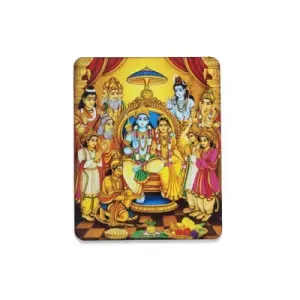 Ramar Darbar Fridge Magnet - Single Layer - 3 Inch