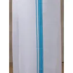 Ramraj - Cotton Rich Blue Shirt with Matching Border Dhoti Set C11 (Half Sleeves)_4