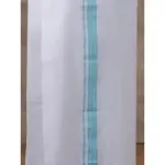 Ramraj - Cotton Rich Blue Shirt with Matching Border Dhoti Set C50 (Full Sleeves)_5