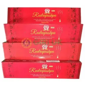 Rudrapushpa Incense Sticks (Agarbati)-(Pack of 4) Rudrapushpa Incense Sticks (Agarbati)-(Pack of 4)
