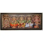 Venkata Ramana- Lakshmi – Ganesha – Saraswati – Om Murugan Photo – 31 x 12 inches Venkata Ramana- Lakshmi – Ganesha – Saraswati – Om Murugan Photo – 31 x 12 inches
